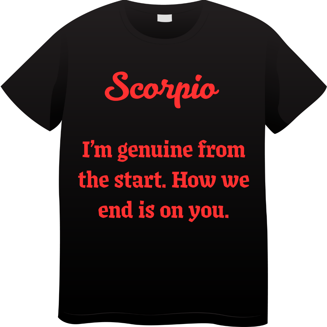 Scorpio I Am genuine
