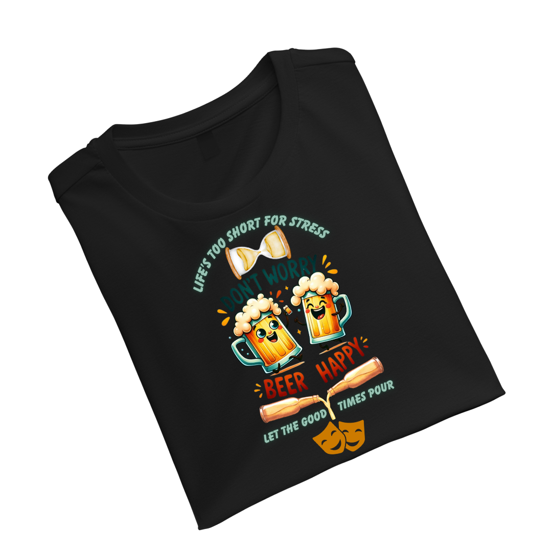 Don't Worry Beer Happy Crew T-shirt