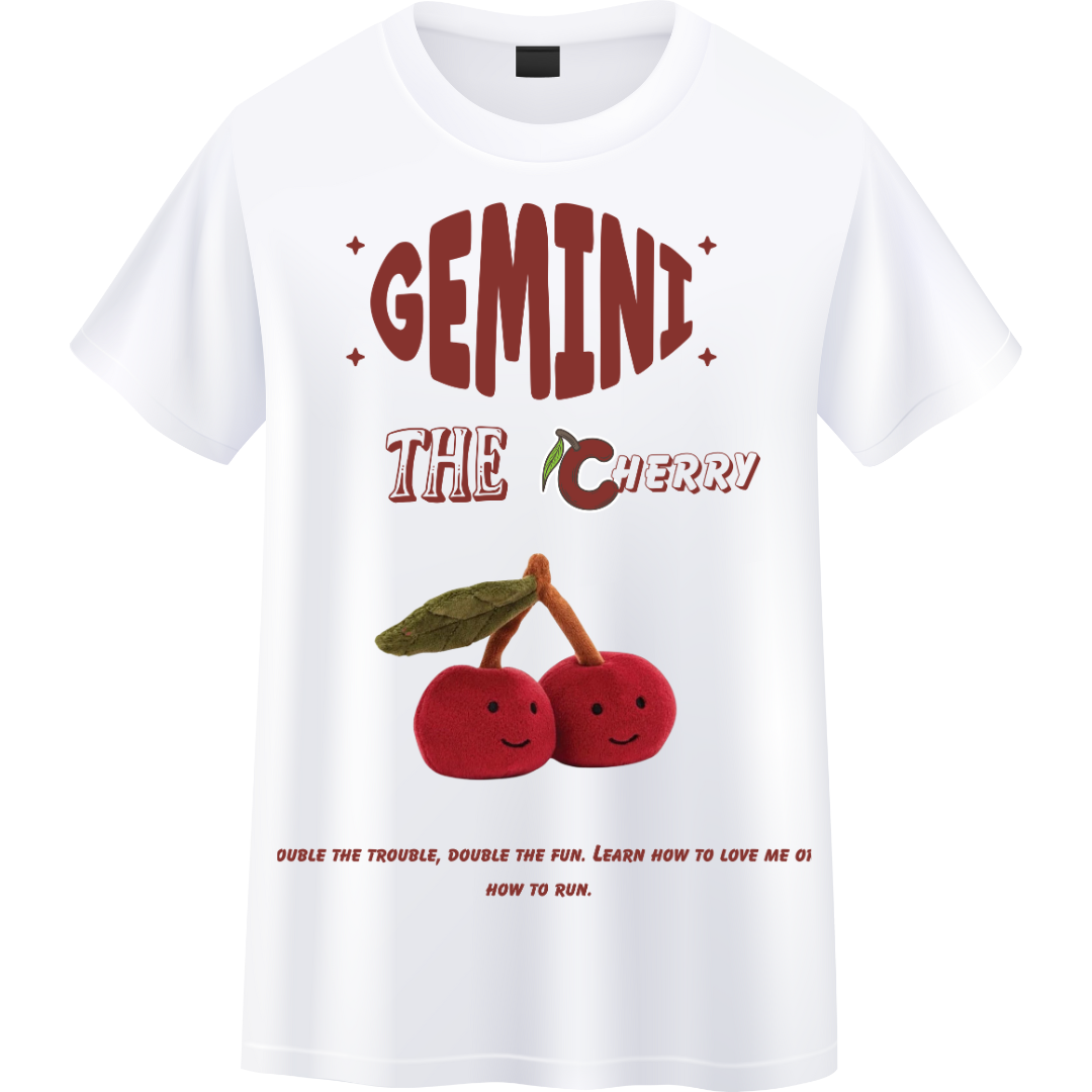 DoubleTrouble Gemini Crew T-Shirt