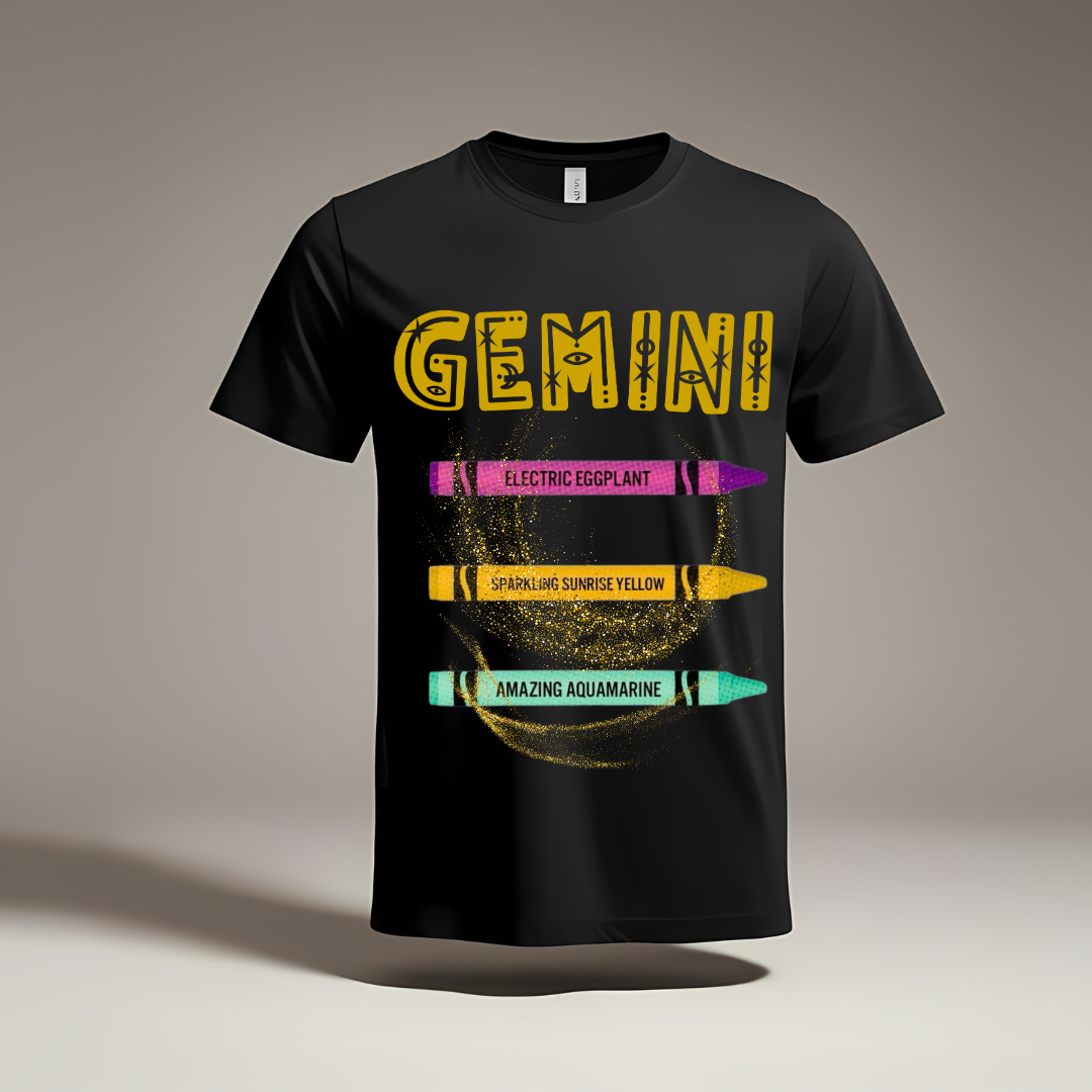 ElectricSparklingmazing Gemini Crew T-Shirt