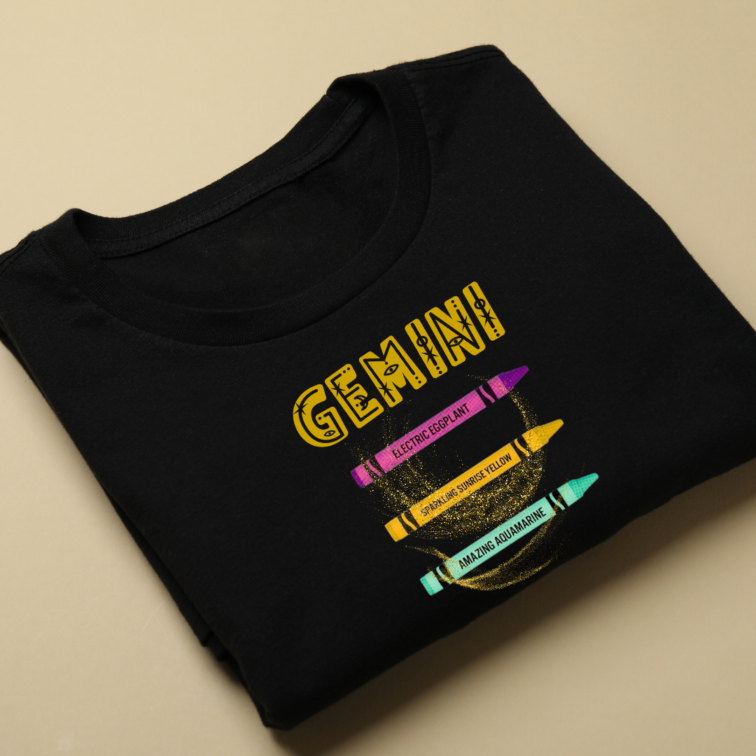 ElectricSparklingmazing Gemini Crew T-Shirt