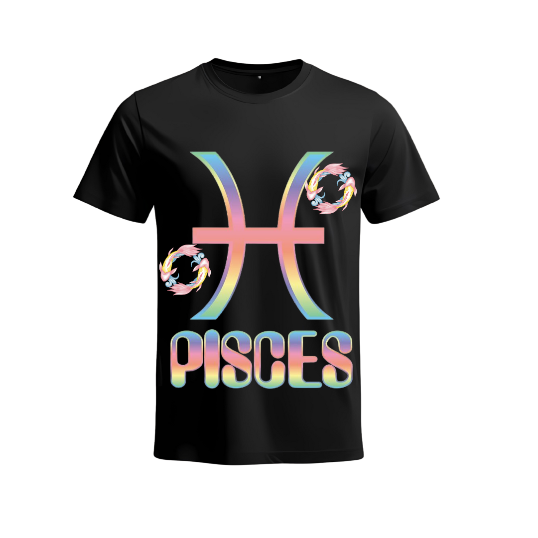 Fishes Pisces Crew T-Shirt