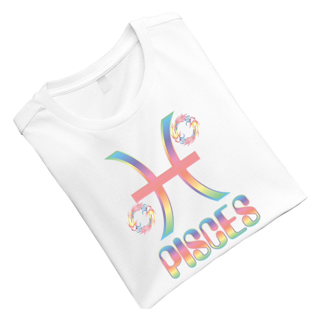 Fishes Pisces Crew T-Shirt