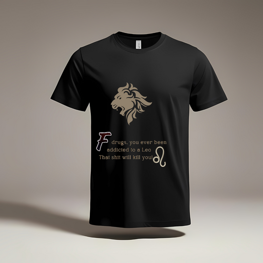 Addicted To Leo Crew T-Shirt