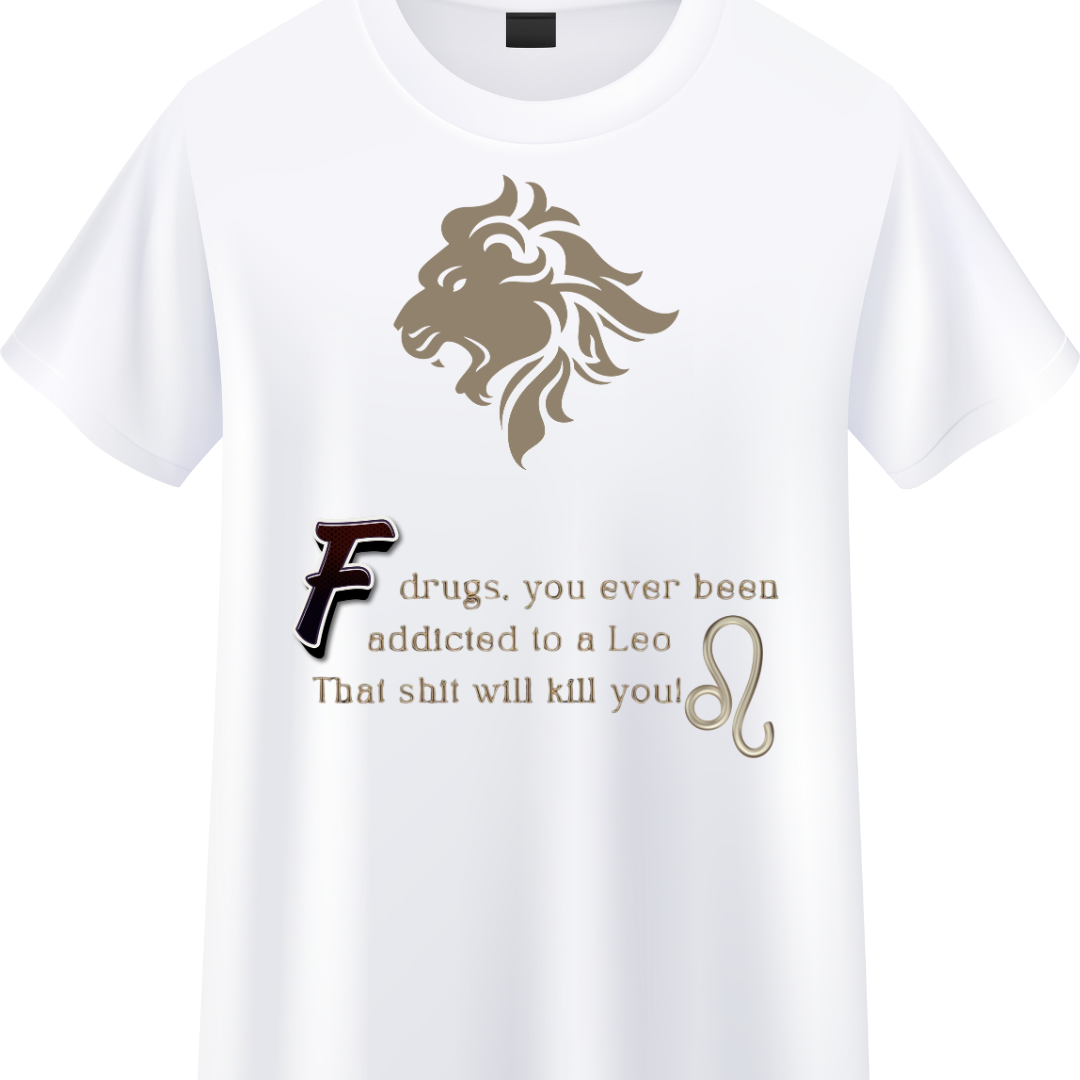 Addicted To Leo Crew T-Shirt