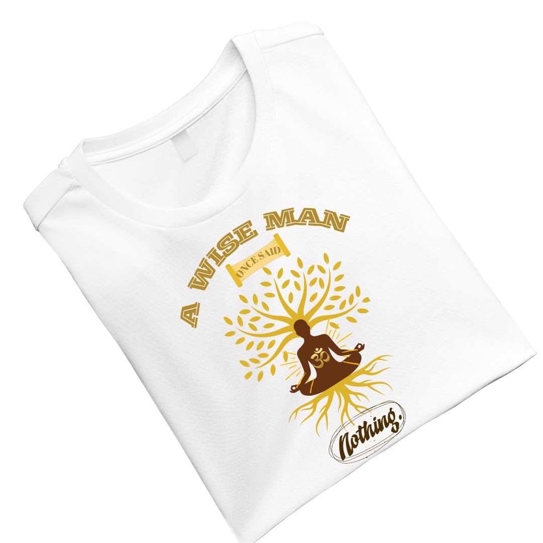 AWiseManSayNothing Crew T-Shirt