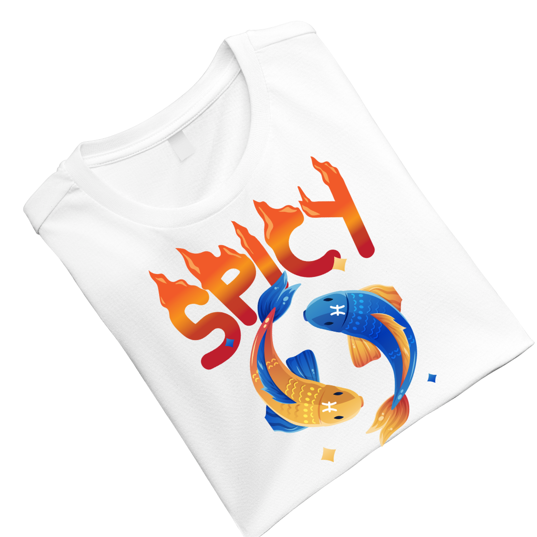 Spicy Pisces Crew T-Shirt