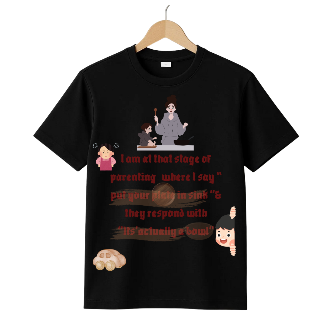 Its not a plate its a bowl Crew T-Shirt