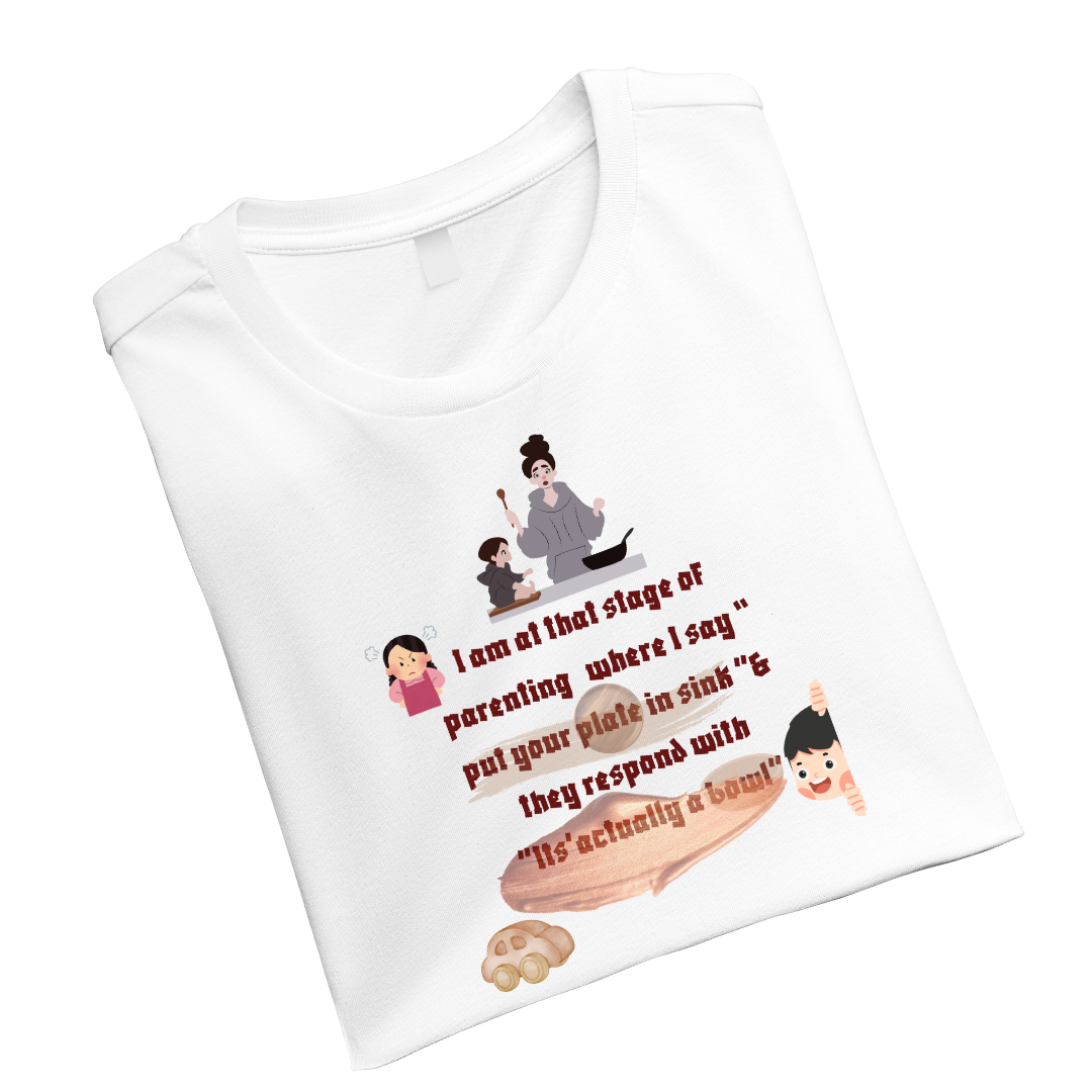 Its not a plate its a bowl Crew T-Shirt