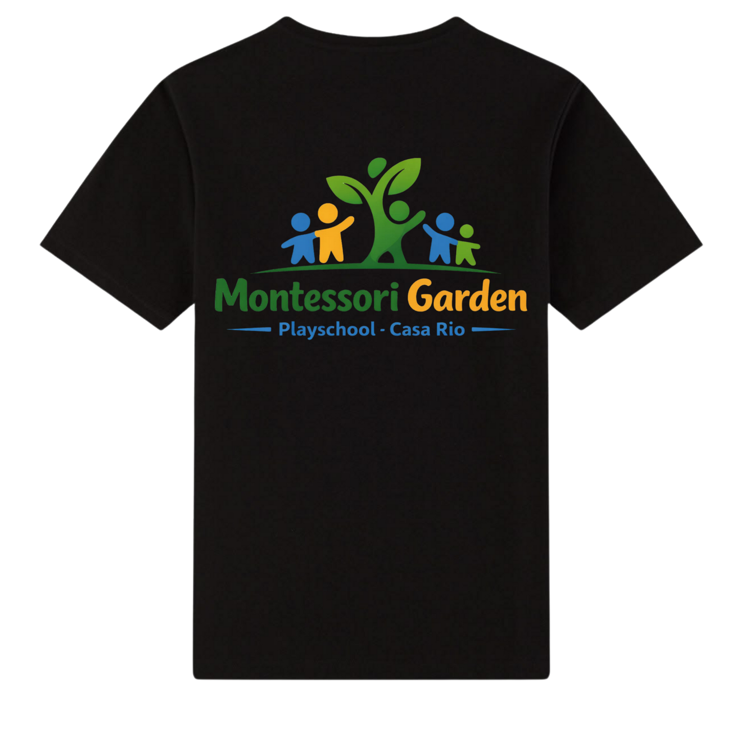 Montessori Black & White Unisex Standard Crew T-Shirt
