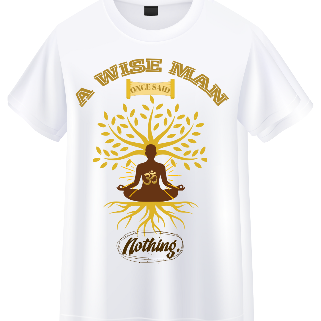 AWiseManSayNothing Crew T-Shirt