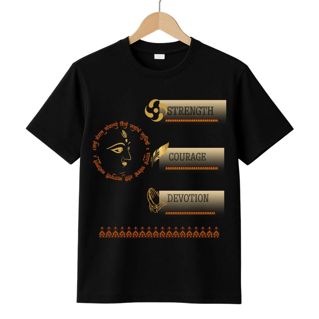 Strength Courage Devotion Crew T-Shirt