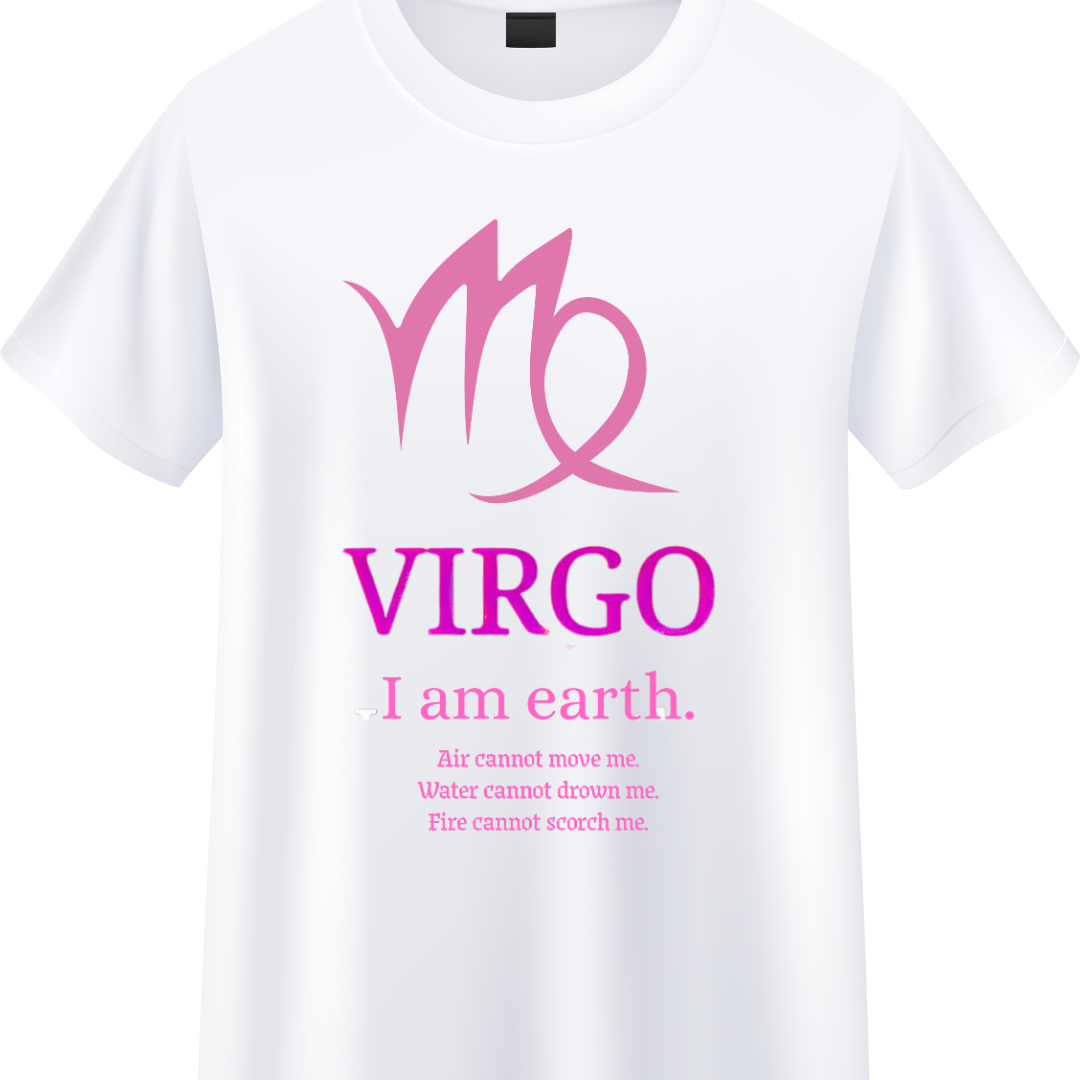 Virgo IAm The Earth Crew T-Shirt