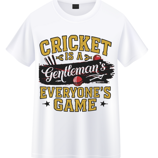 CricketIsEveryoneGame Crew T-Shirt