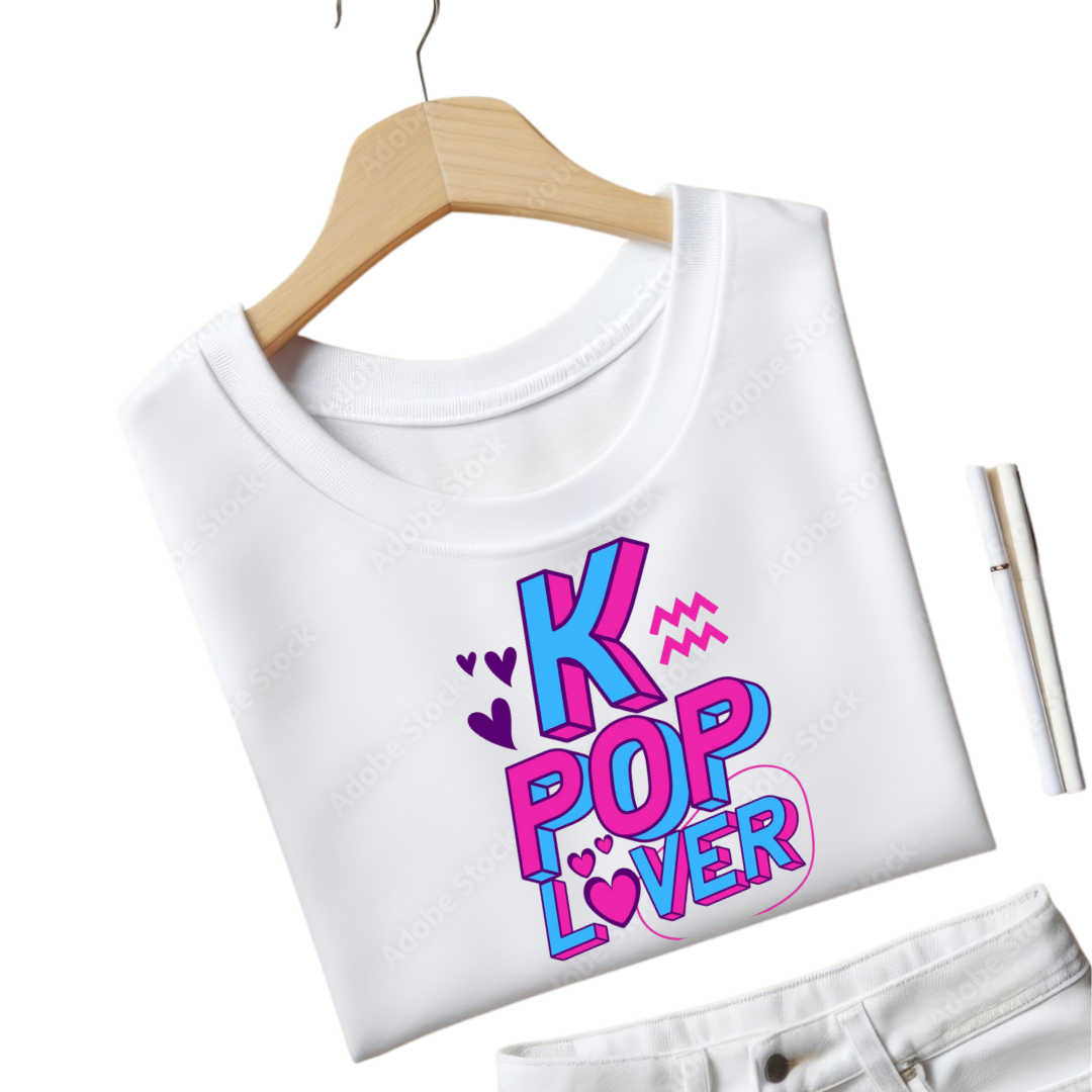 k-Pop lover Crew T-Shirt