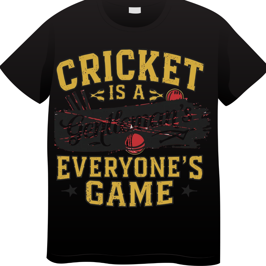 CricketIsEveryoneGame Crew T-Shirt