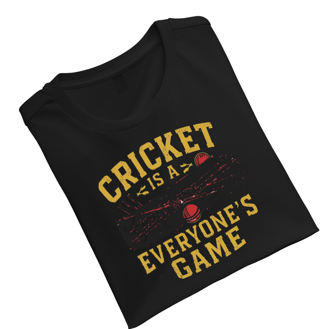 CricketIsEveryoneGame Crew T-Shirt