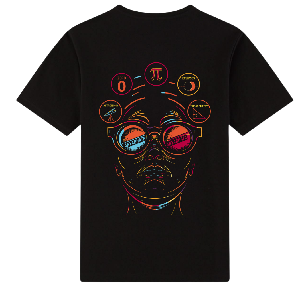 DiscoverTheOrbit AryabhataInspired Unisex Standard Crew T-Shirt
