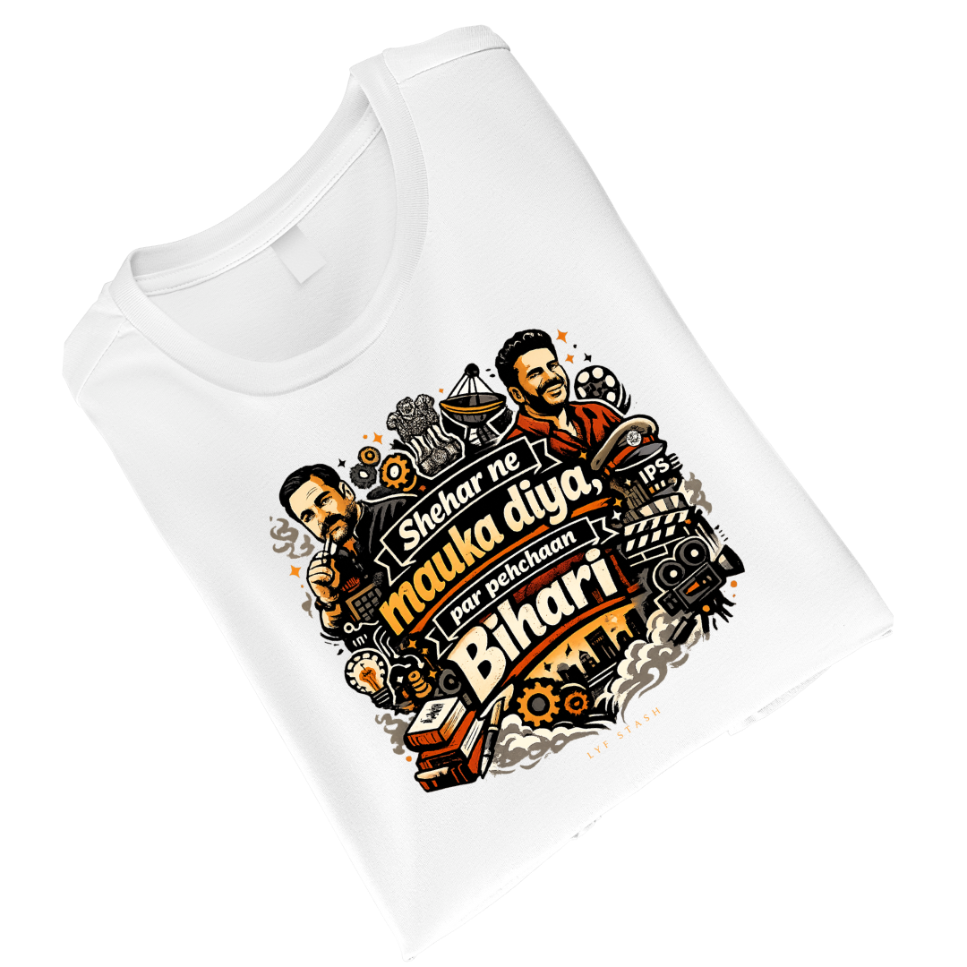 BihariPehchan Unisex Standard Crew T-Shirt
