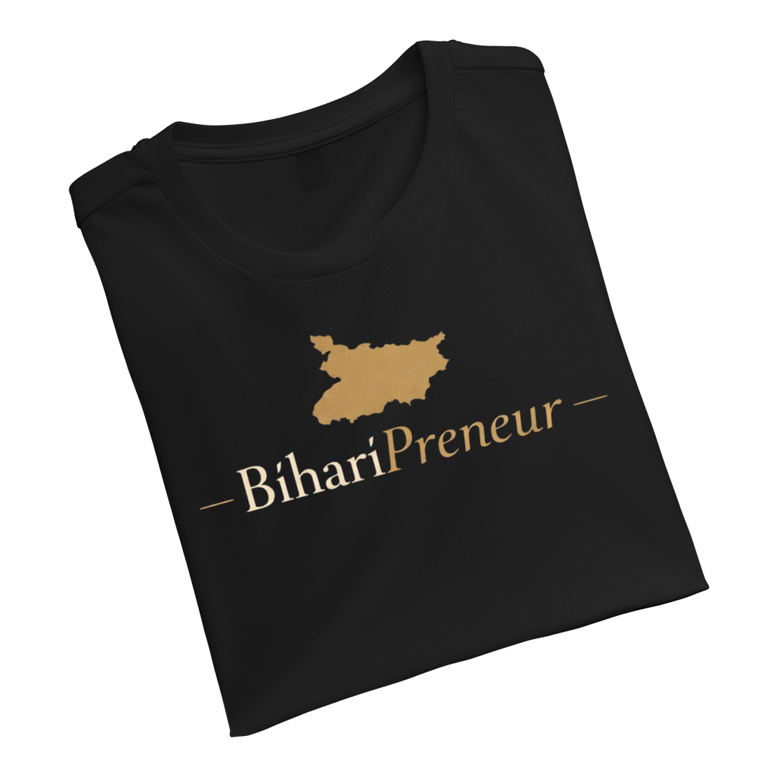 BihariPreneurBlack Unisex Standard Crew T-Shirt