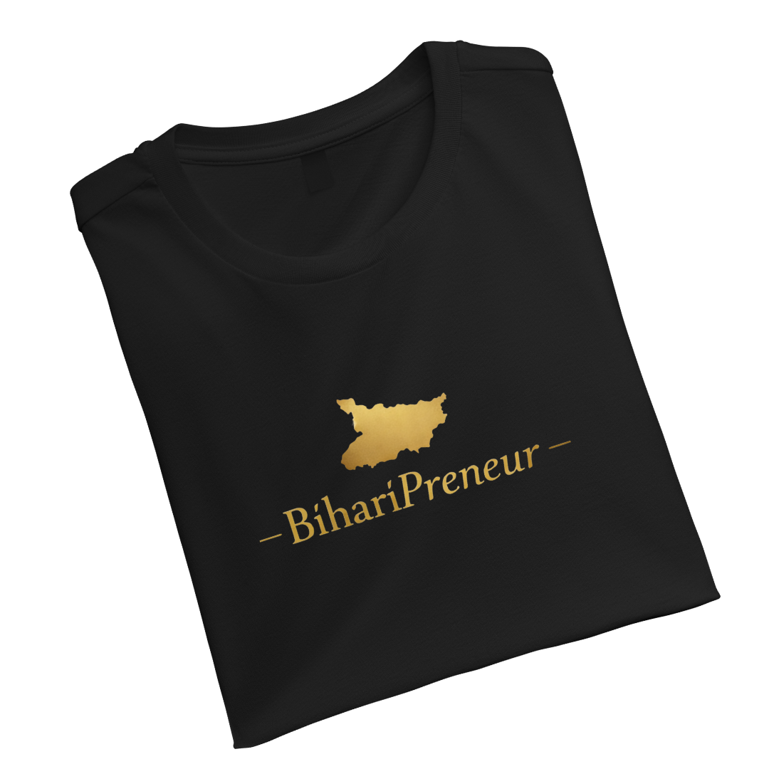 BihariPreneurWhite&BlackUnisex Standard Crew T-Shirt