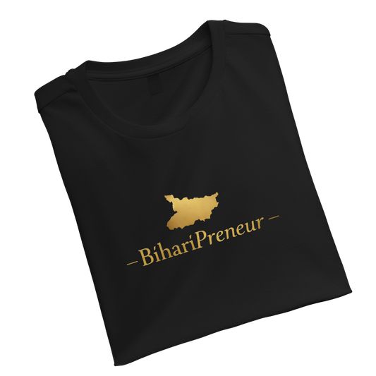 BihariPreneurWhite&BlackUnisex Standard Crew T-Shirt