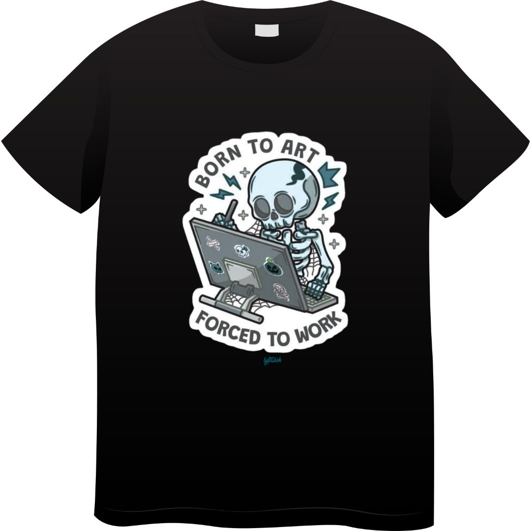 BornToArt Unisex Standard Crew T-Shirt