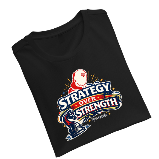 Strategy over Strength Chankya neeti Standard Crew T-Shirt