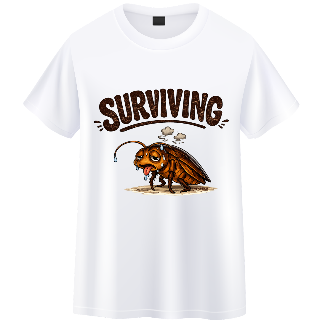 Cockroach Survival Unisex Standard Crew T-Shirt