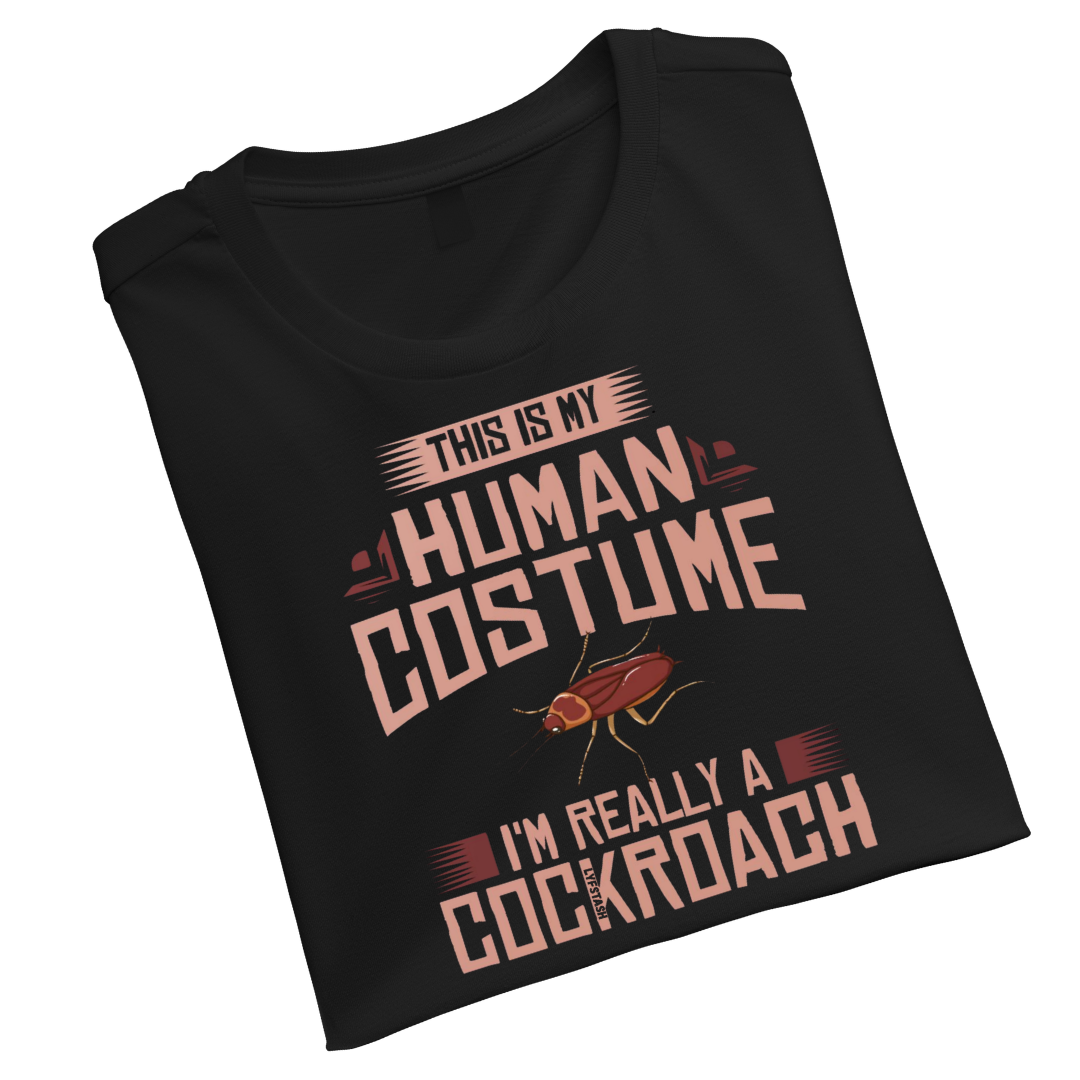 Cockroach in Human Costume Unisex Standard Crew T-Shirt