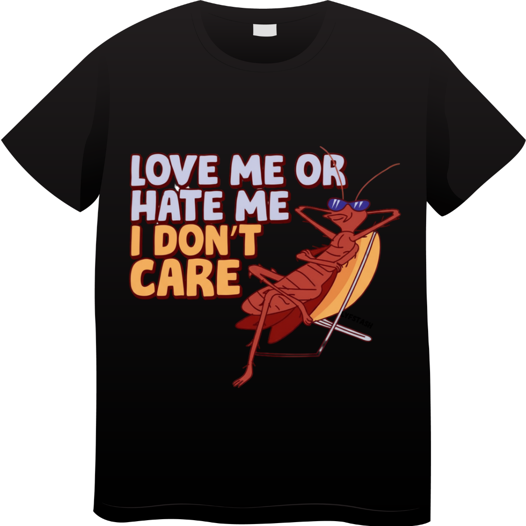 Cockroach Relax Unisex Standard Crew T-Shirt