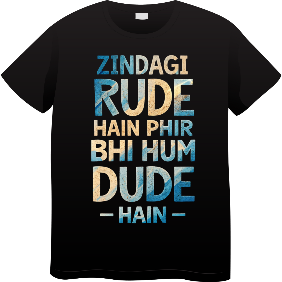 Dude Unisex Standard Crew T-Shirt