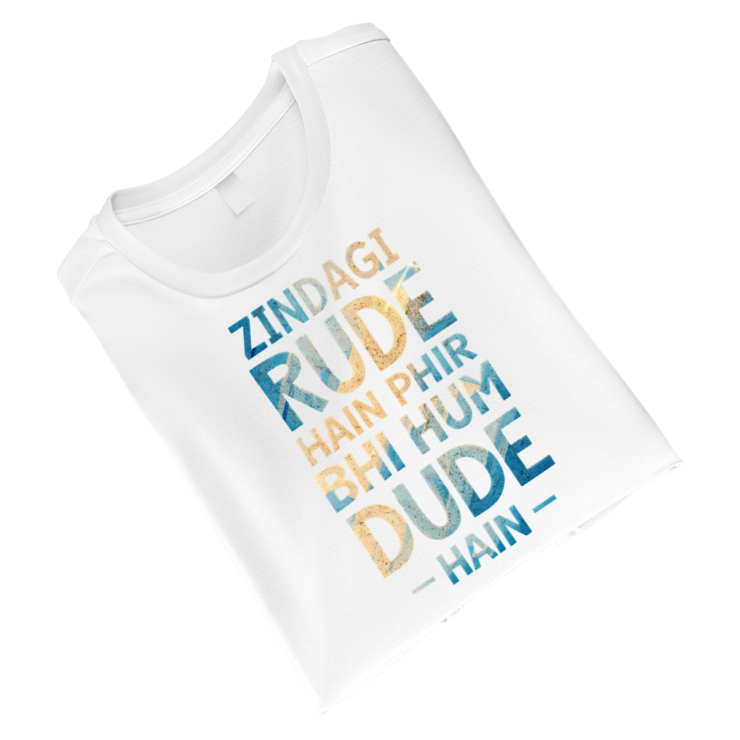 Dude Unisex Standard Crew T-Shirt