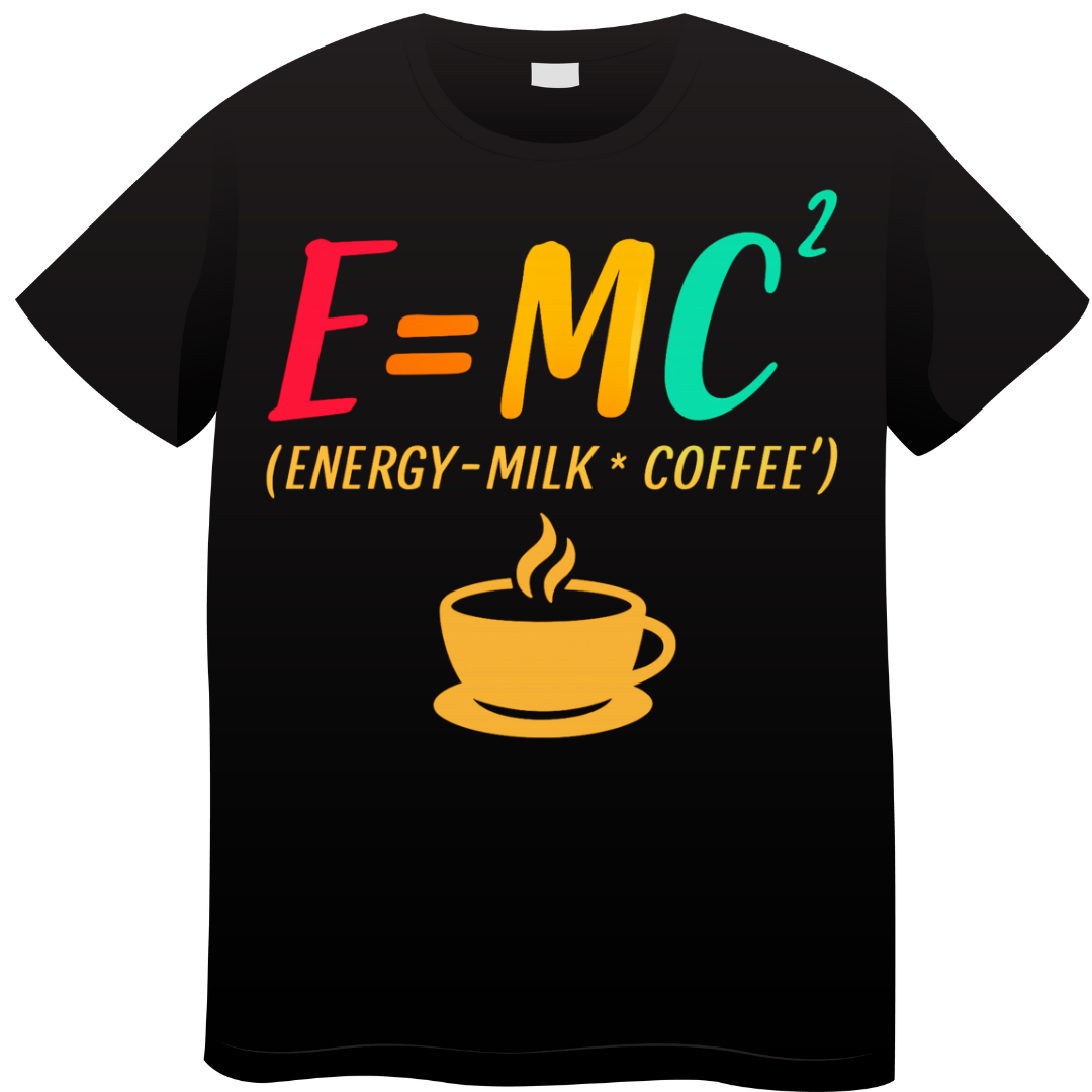 E=mc2D2 Standard Crew T-Shirt