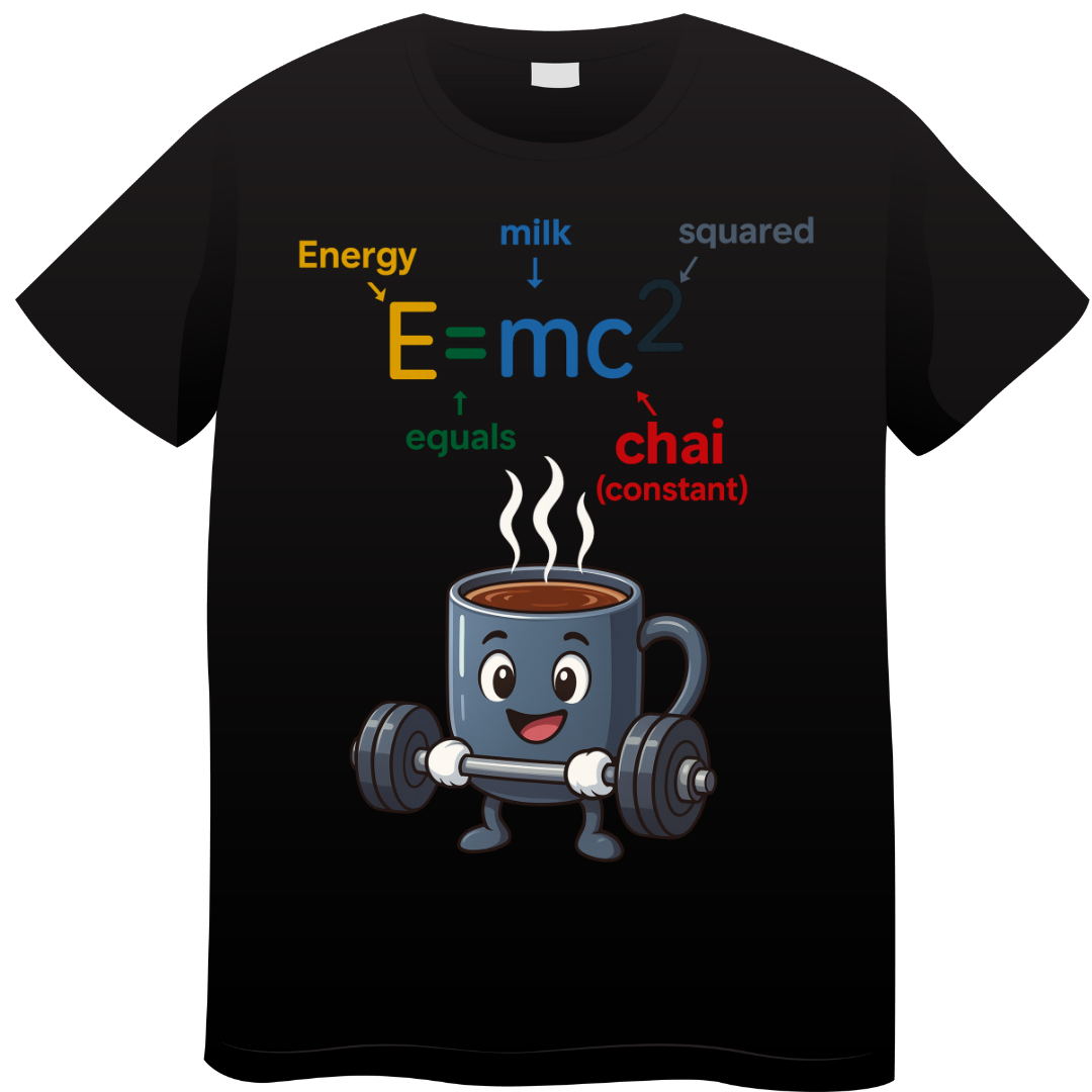 E=mc2 D6 Unisex Standard Crew T-Shirt