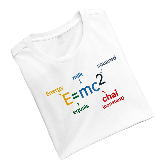 E=MC2 D4 Unisex Standard Crew T-Shirt