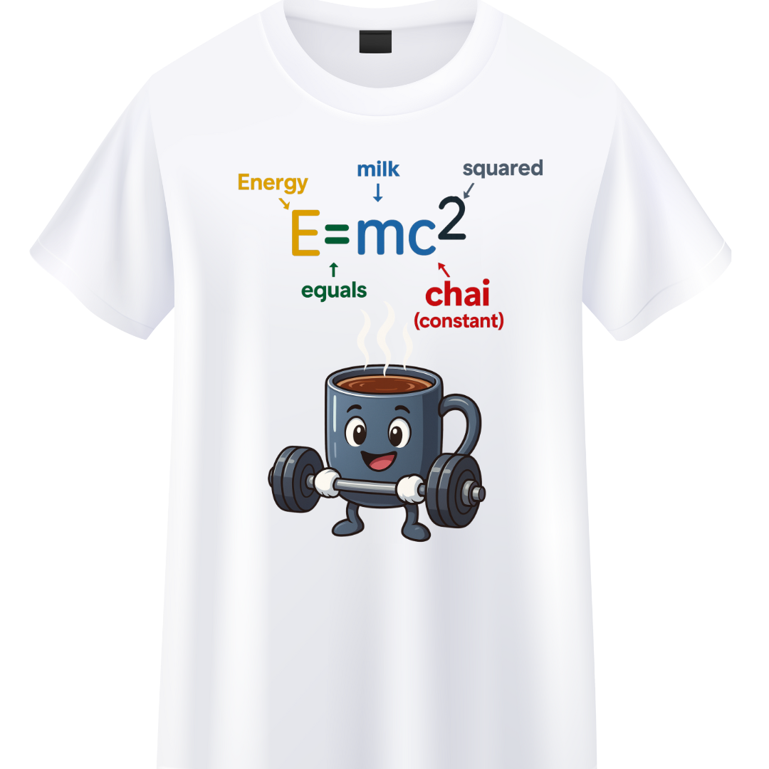 E=mc2 D6 Unisex Standard Crew T-Shirt