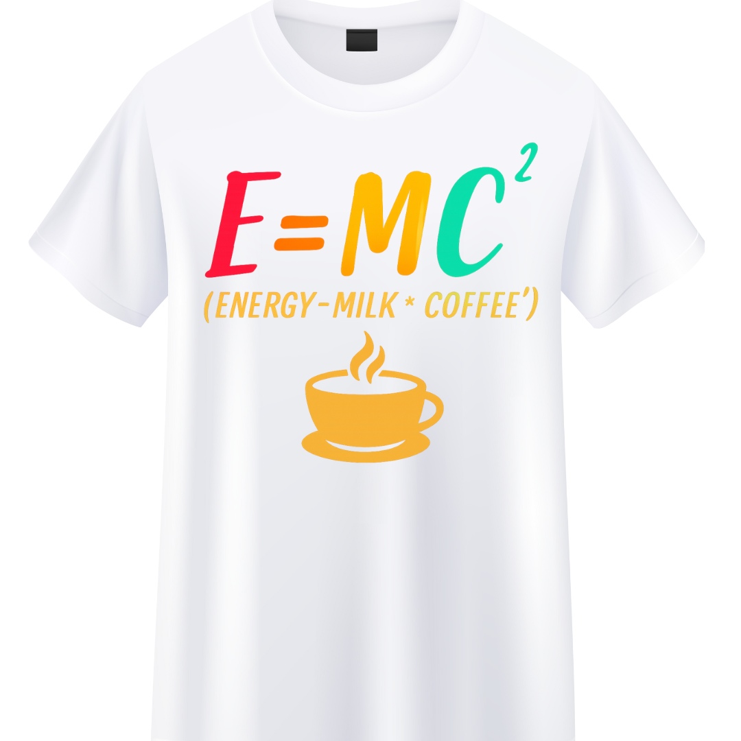 E=mc2D2 Standard Crew T-Shirt