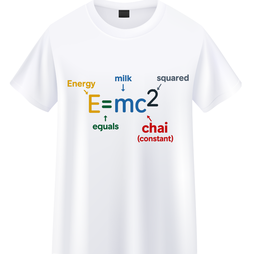 E=MC2 D4 Unisex Standard Crew T-Shirt
