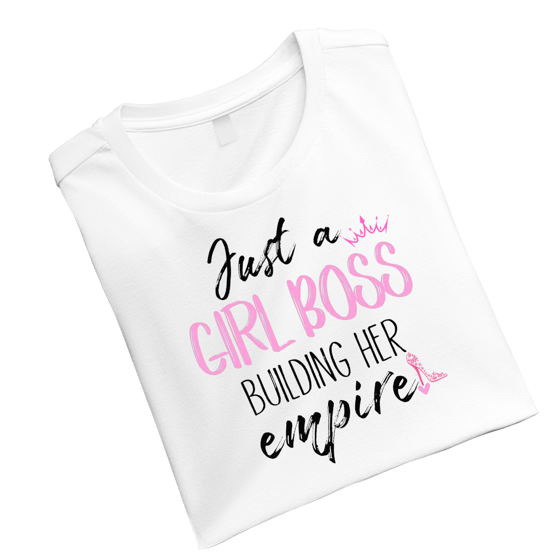 Girl Boss building Her Empire Standard Crew T-Shirt