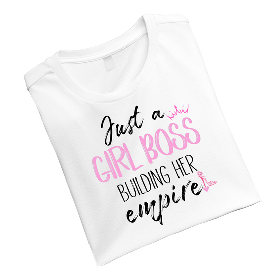 Girl Boss building Her Empire Standard Crew T-Shirt