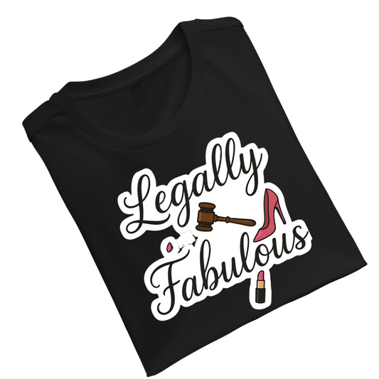 LawyerGirlLegally Fabulous Unisex Standard Crew T-Shirt