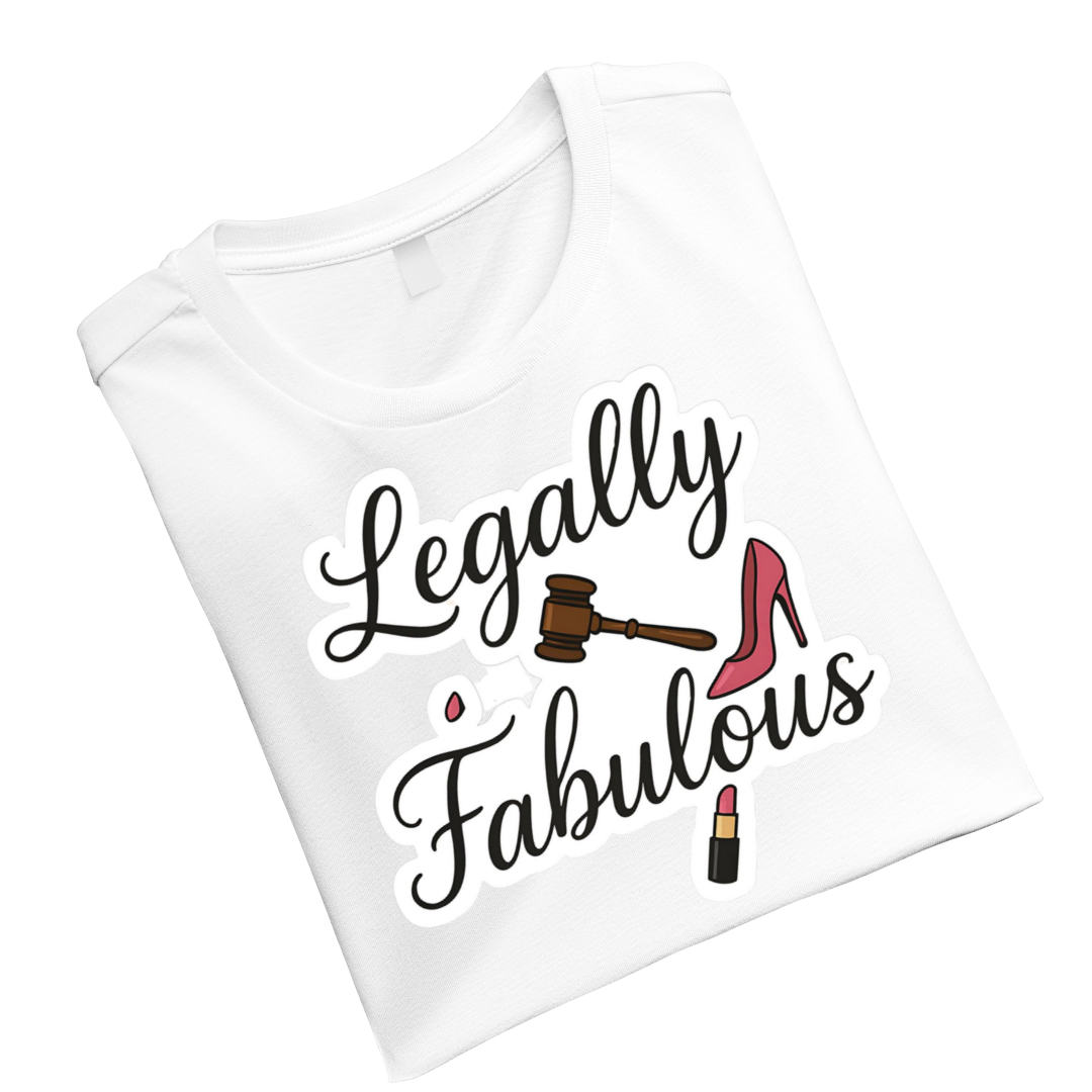 LawyerGirlLegally Fabulous Unisex Standard Crew T-Shirt