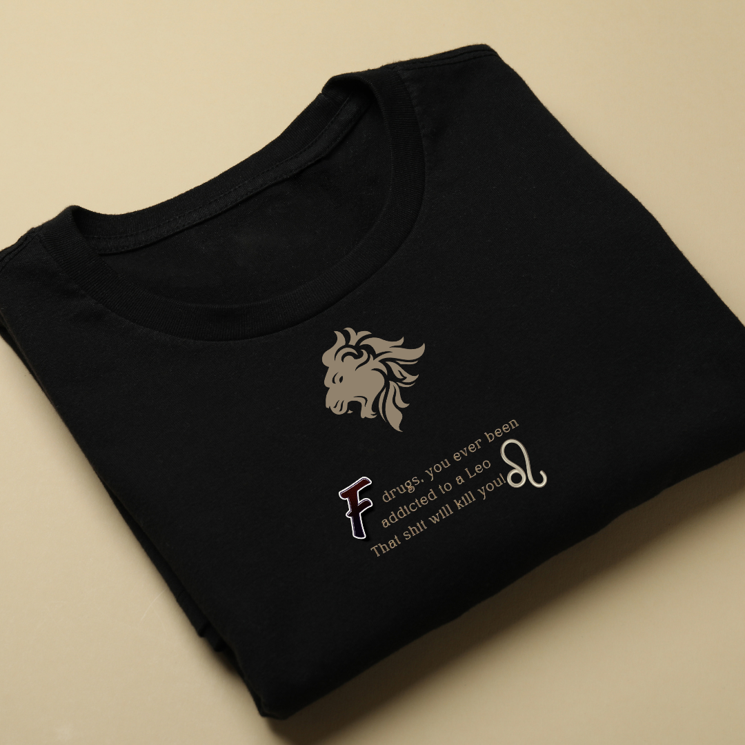Addicted To Leo Crew T-Shirt