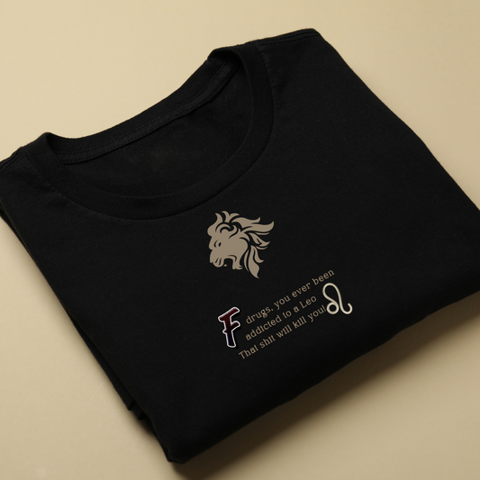 Addicted To Leo Crew T-Shirt