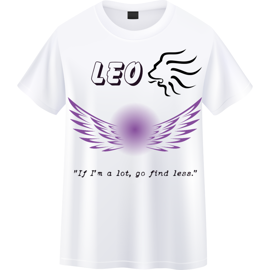 Leo If I Am Lot Crew T-Shirt