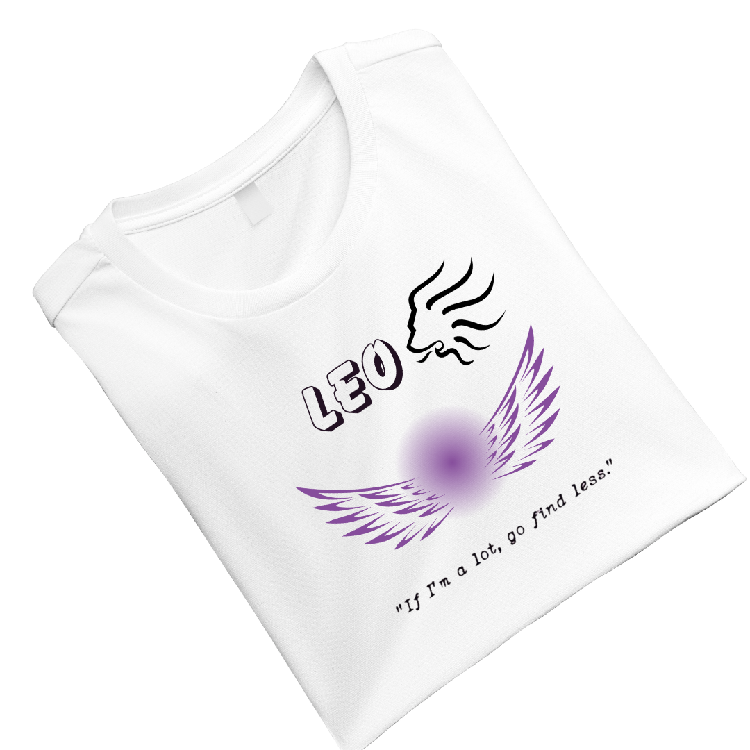 Leo If I Am Lot Crew T-Shirt