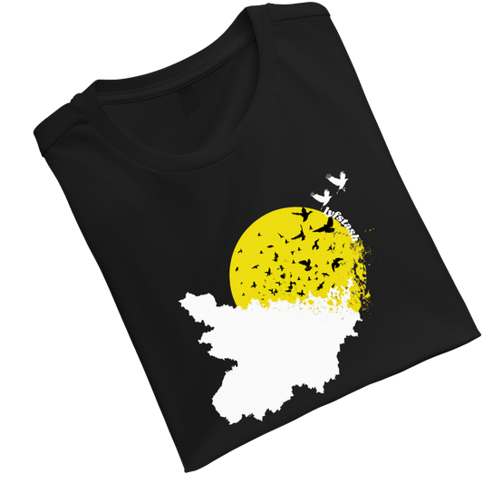 RisingSun BlackUnisex Standard Crew T-Shirt