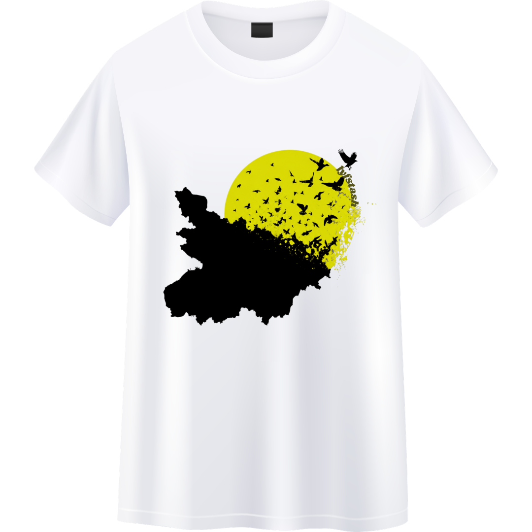 RisingSun White Unisex Standard Crew T-Shirt