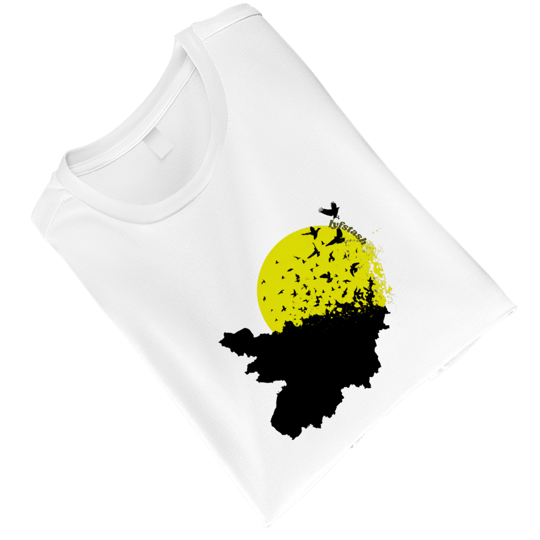RisingSun White Unisex Standard Crew T-Shirt